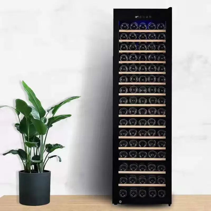 Wine Beer Dual Zone - Elektrischer Dual-Zonen-Flaschenkühler aus Edelstahl mit Kompressor,
