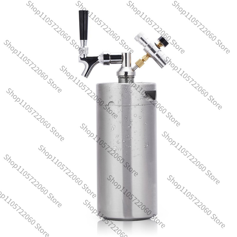 Wine Beer Delivery - 304 Edelstahl Craft-Bier-Fass, Hausbrau-Bier-Lieferung, Transferfass, CO2
