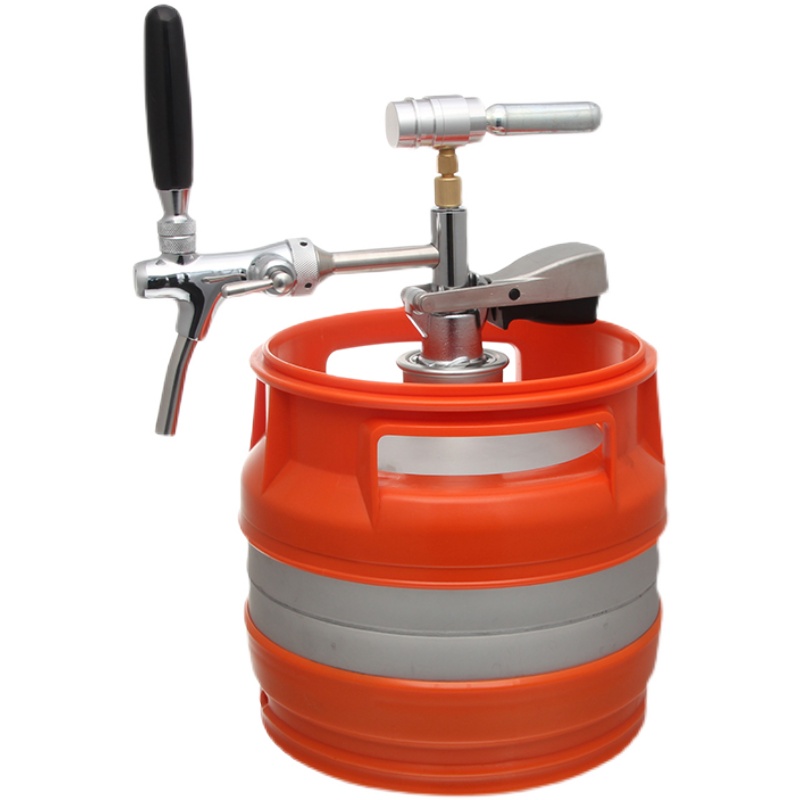 Wine Beer Delivery - Fassbier-Zapfanlage: Kreativer Weinkanonen-Zapfenspender aus 304 Edelstahl