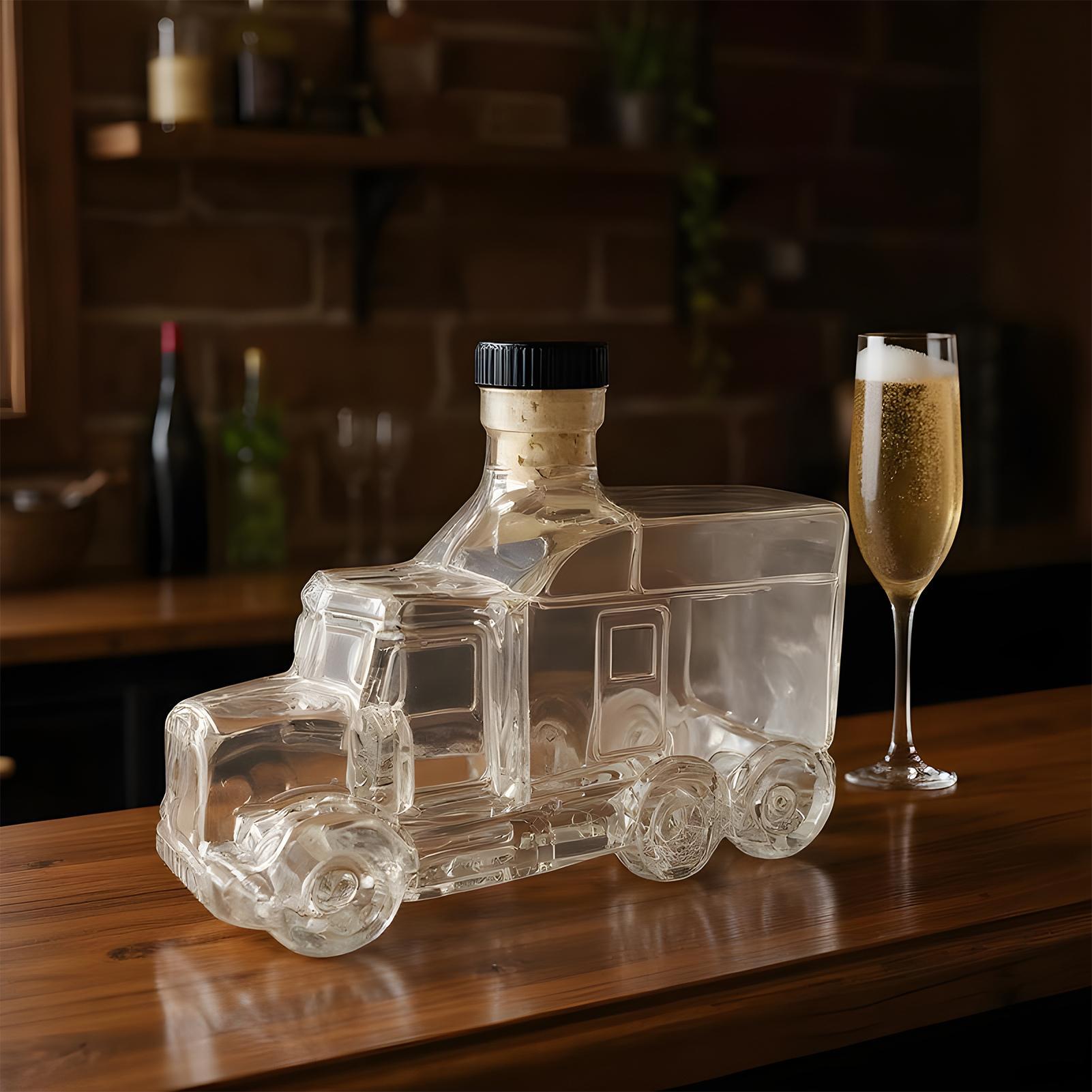 Wine Beer Liquor - 375 ml dekorative Flasche Dekanter Bourbon