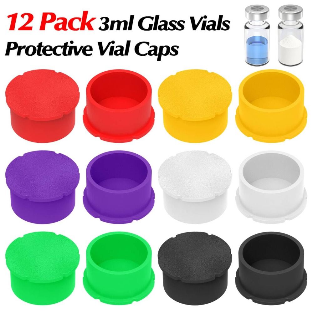 Bottle Stopper Set - 12 Teile/paket Leck Kostenlose Glasfläschchen Schutzfläschchen