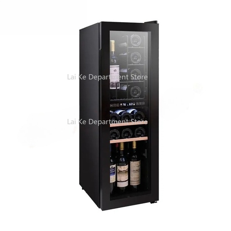 Wine Beer Cooler Fridge - Supermarkt-Glaskühler, Mini-Kühlschrank für Make-up-Regale, Weinkühler, Smart