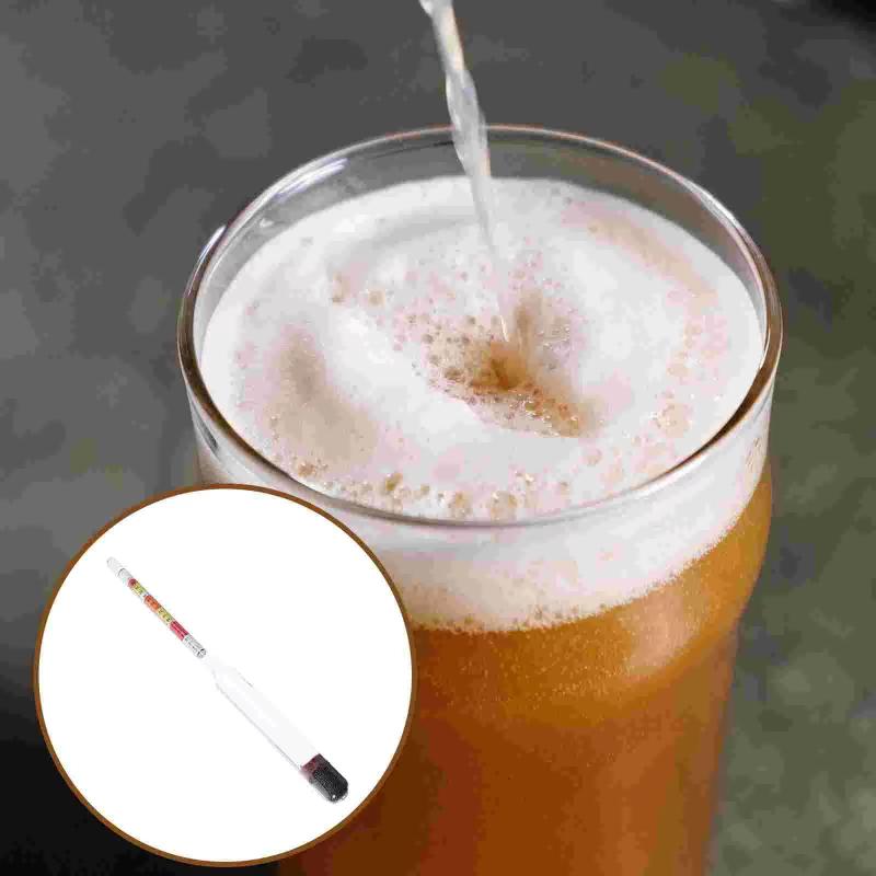 Wine Beer And Cider - 1 Stück 3-Skala-Hydrometer für Wein, Bier,