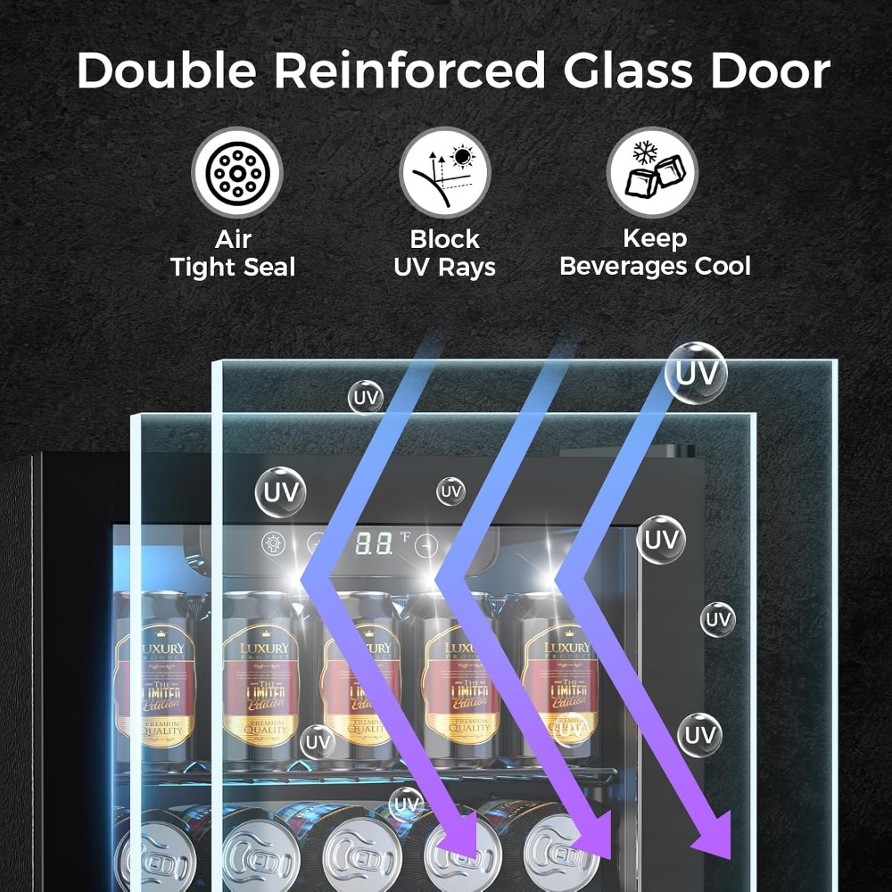 Freistehender Weinkühlschrank  – Wine Beer Cooler Fridge Bewertung und Preis