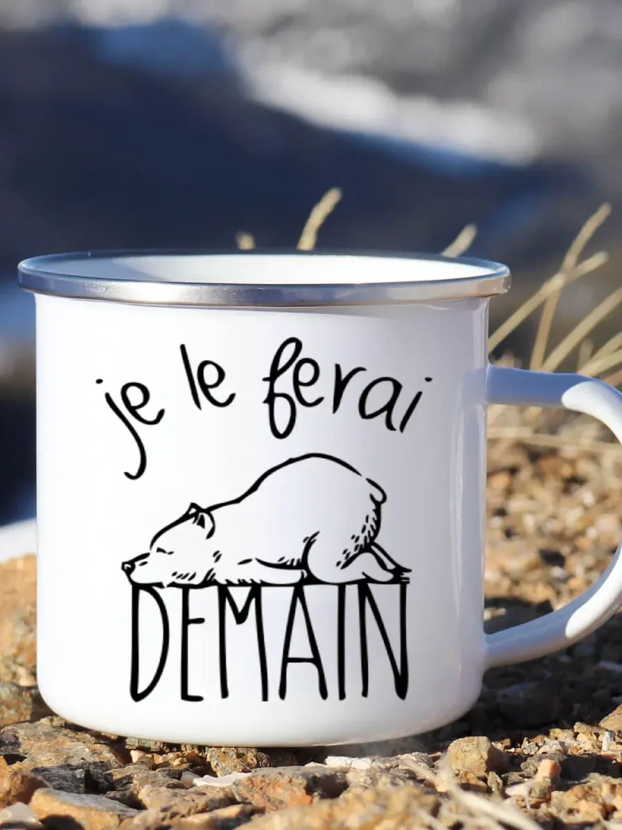 Niedliche Emaille-Kaffeetasse, – Wine Beer Best Bewertung und Preis