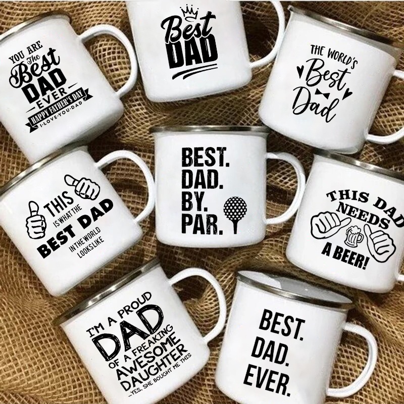Der Beste Papa 2 Emaille-Tasse – Wine Beer Best Bewertung und Preis
