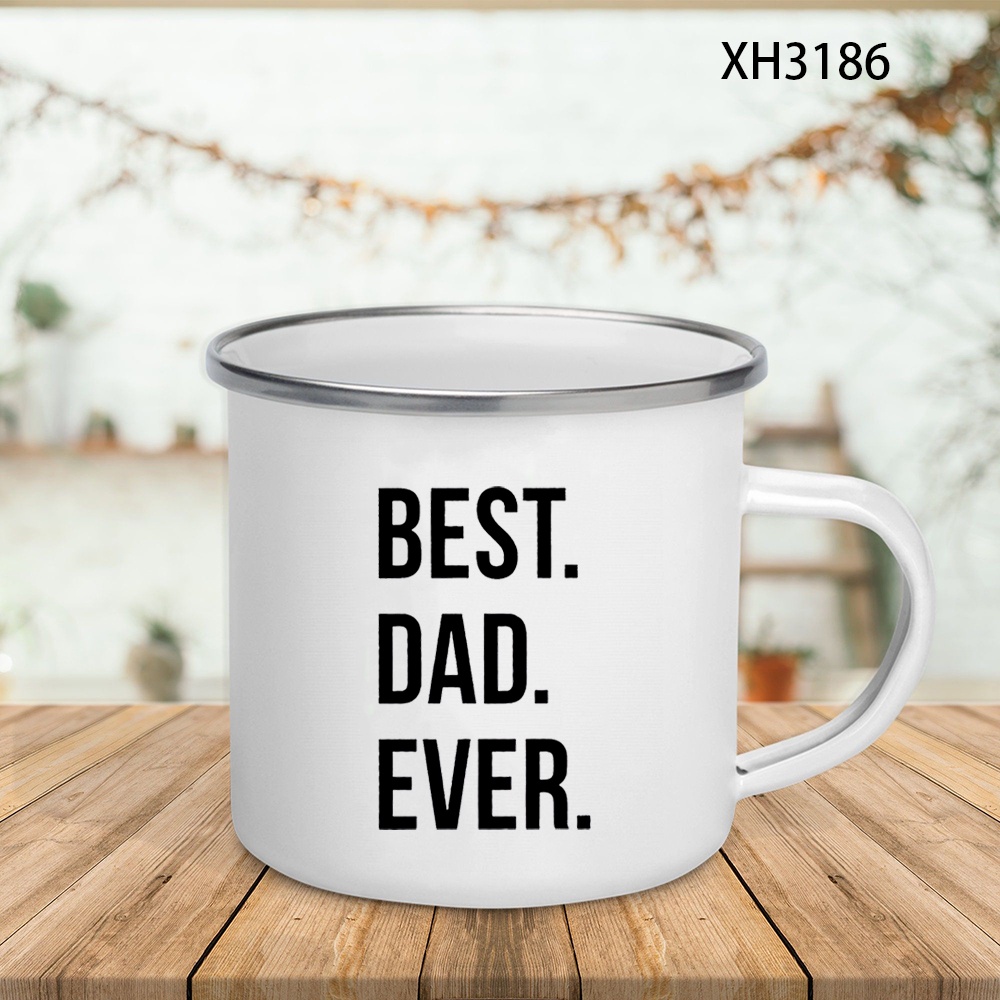 Der Beste Papa 2 Emaille-Tasse – Wine Beer Best Bewertung und Preis