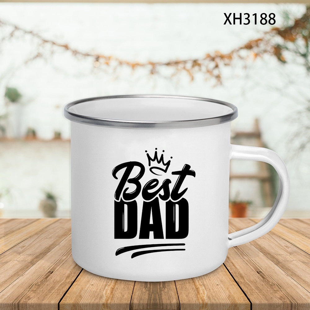 Der Beste Papa 2 Emaille-Tasse – Wine Beer Best Bewertung und Preis