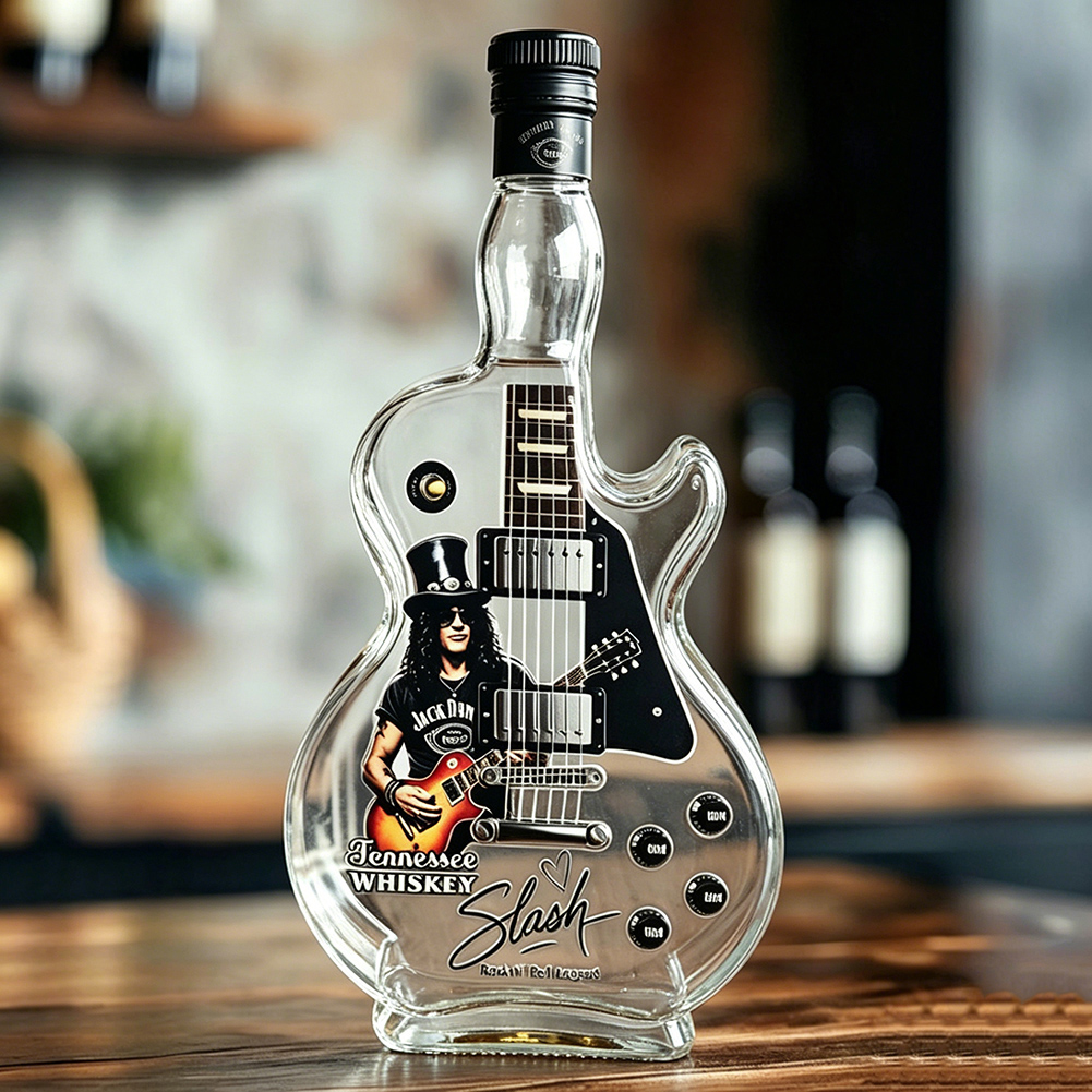 Gitarrenförmiger Retro-Rock-St – Wine Beer Liquor Bewertung und Preis