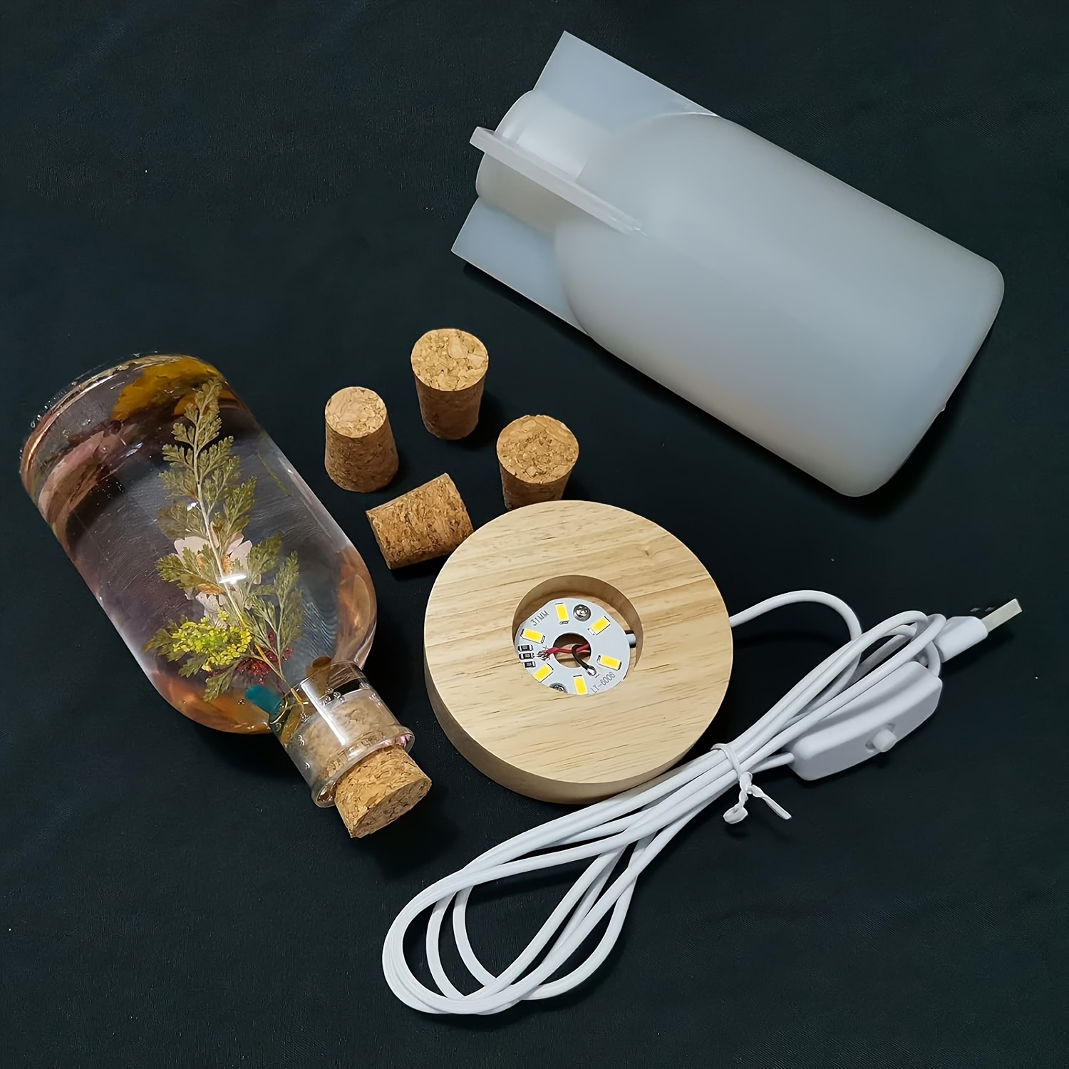 Drift Bottle Light Resin-Forme – Bottle Stopper Set Bewertung und Preis