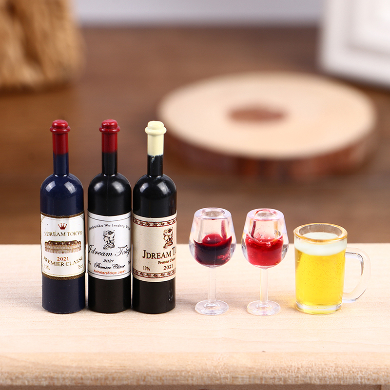5 Stück 1:12 Puppenhaus Miniat – Wine Beer House Bewertung und Preis