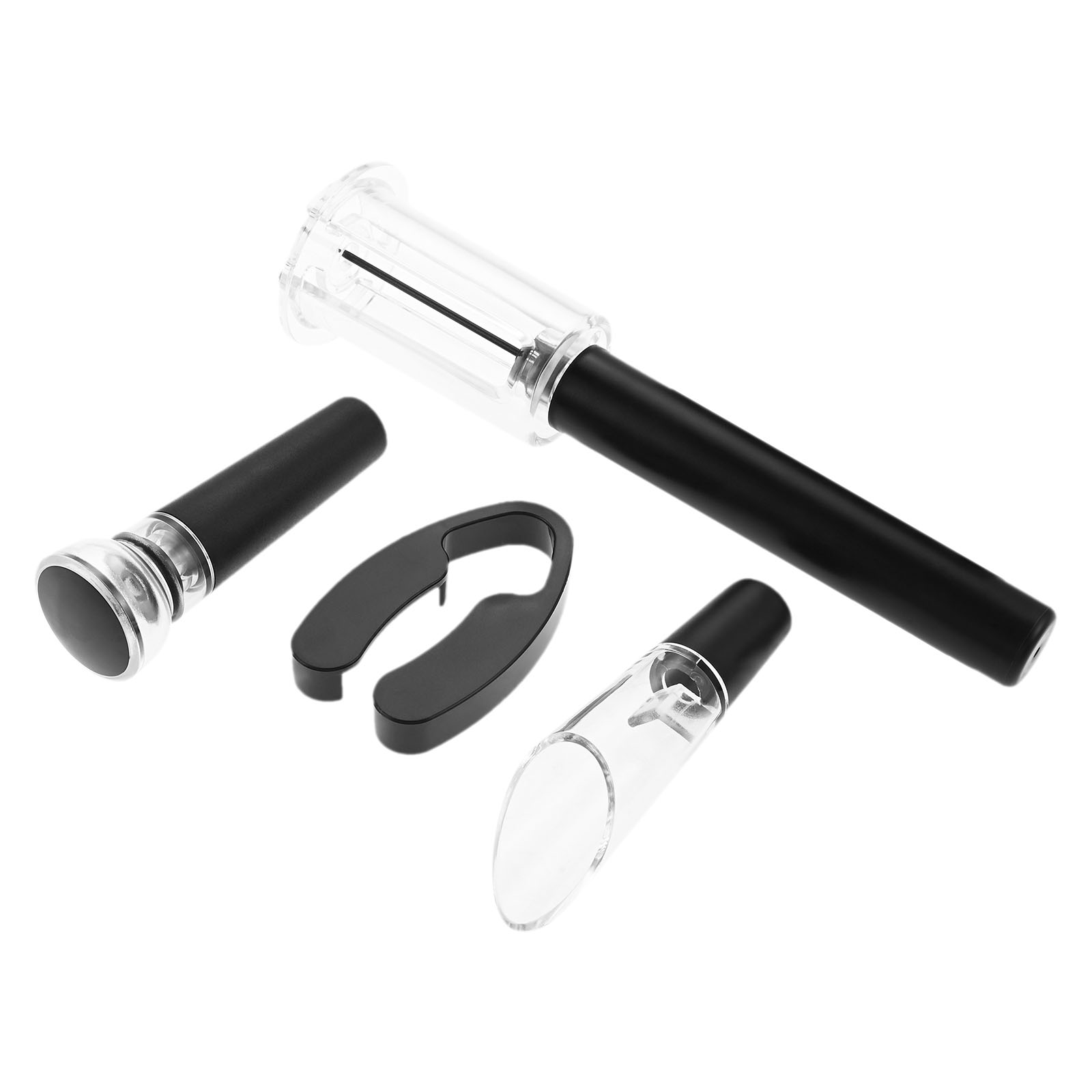 4-teiliges tragbares Luftdruck – Bottle Stopper Set Bewertung und Preis