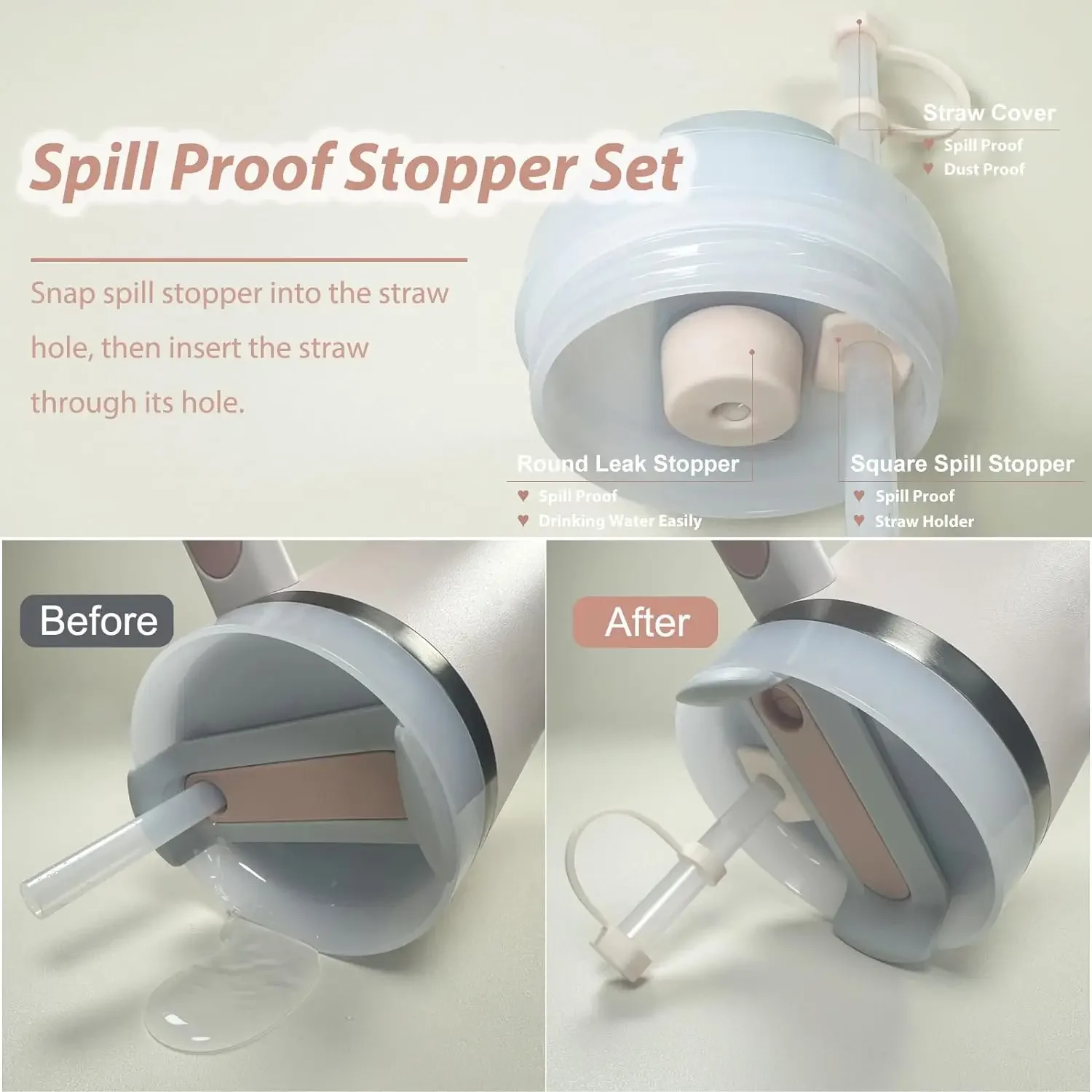 9-teiliges auslaufsicheres Sto – Bottle Stopper Set Bewertung und Preis