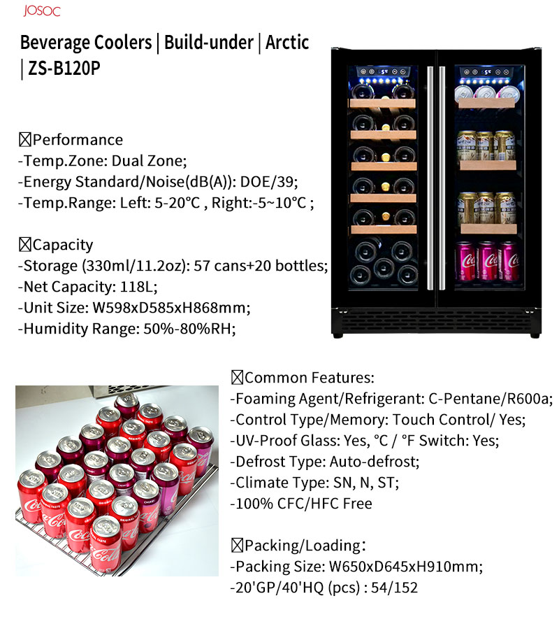 Doppeltüriger Unterbau-Weinküh – Wine And Beer Undercounter Fridge Bewertung und Preis