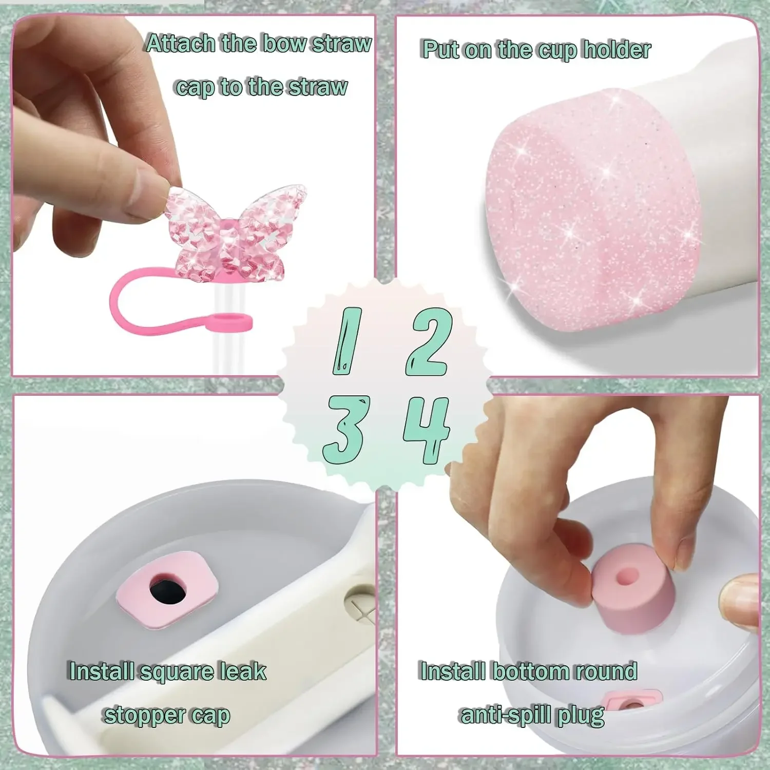 8-teiliges Tassen-Zubehör-Set  – Bottle Stopper Set Bewertung und Preis