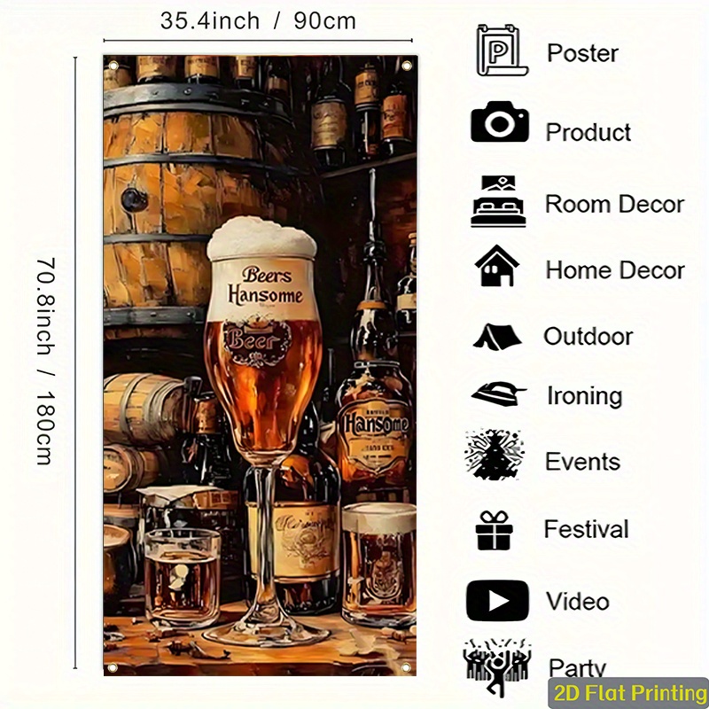 1 Stück 2D-Flachbanner im Bill – Wine Beer House Bewertung und Preis