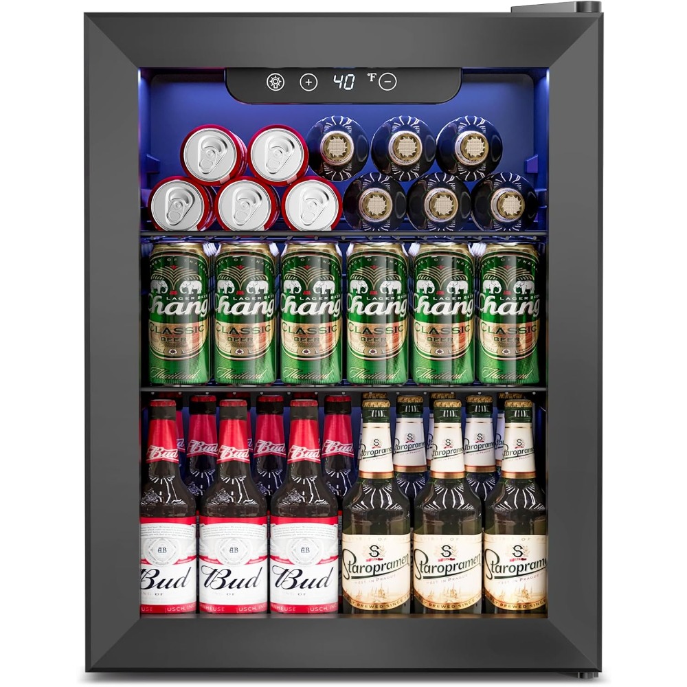 1,7 Cu.Ft Mini-Kühlschrank mit – Wine Beer Cooler Fridge Bewertung und Preis