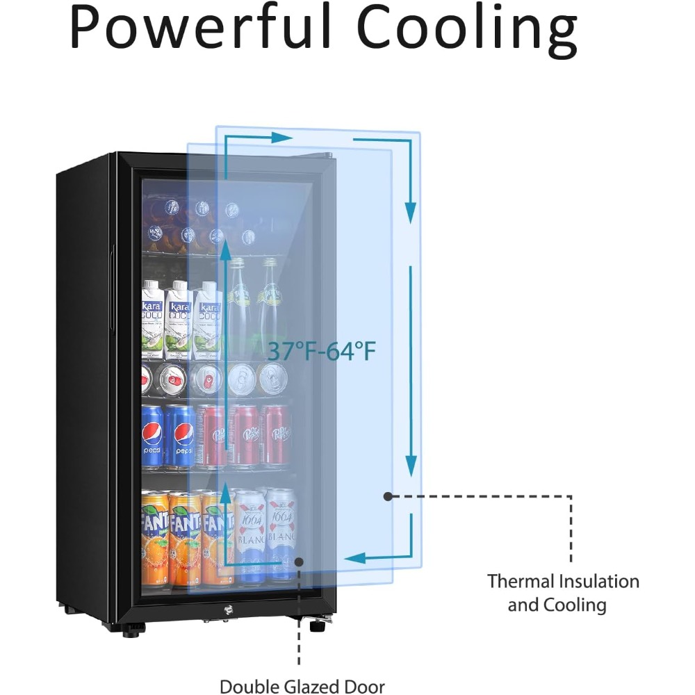 Getränkekühlschrank, dreipunkt – Wine Beer Cooler Fridge Bewertung und Preis