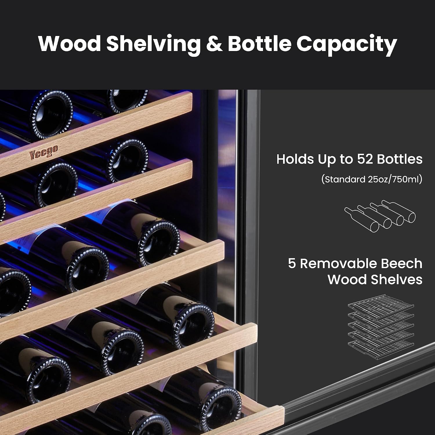 Yeego Weinkühlschrank - 24 Zol – Wine And Beer Undercounter Fridge Bewertung und Preis