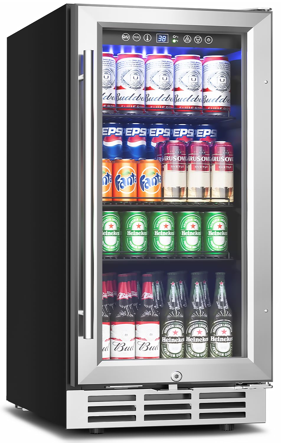 15 Zoll Unterbau-Getränkekühls – Wine And Beer Undercounter Fridge Bewertung und Preis
