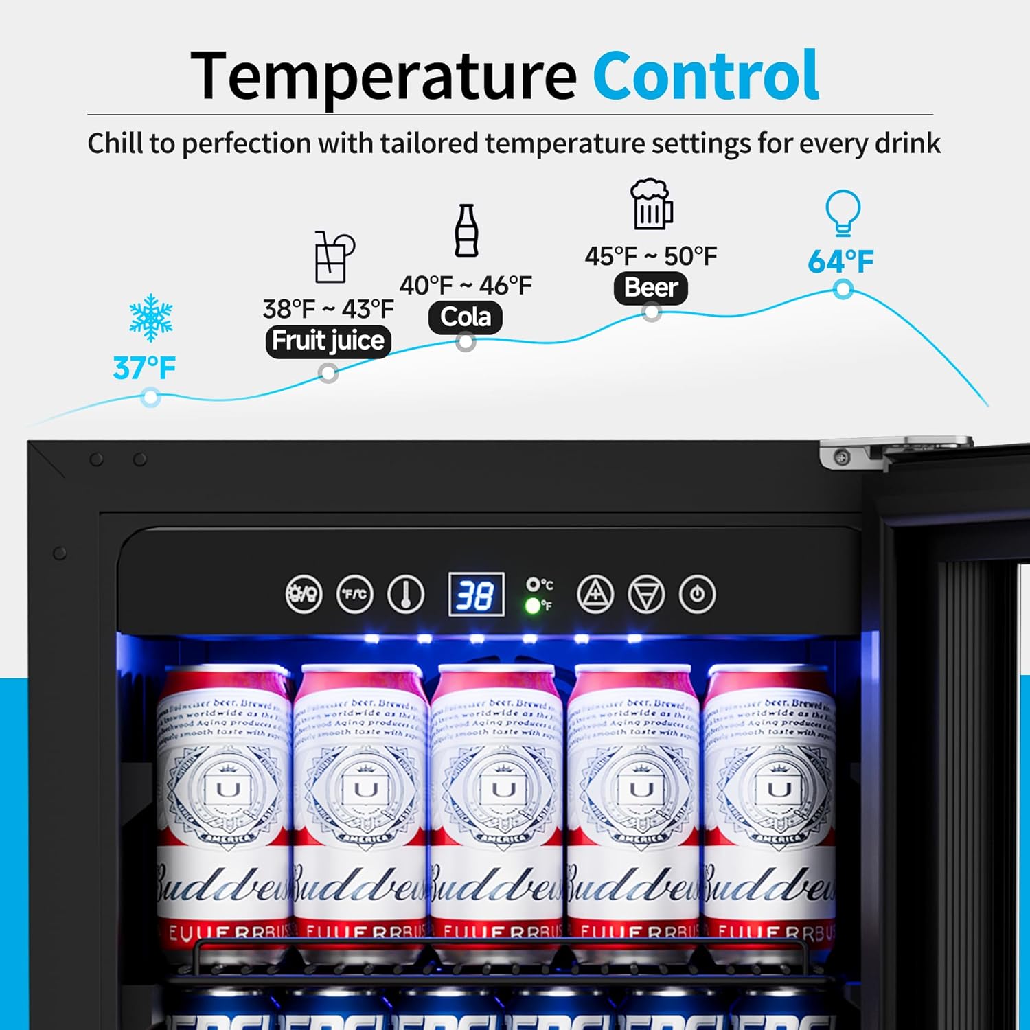 15 Zoll Unterbau-Getränkekühls – Wine And Beer Undercounter Fridge Bewertung und Preis