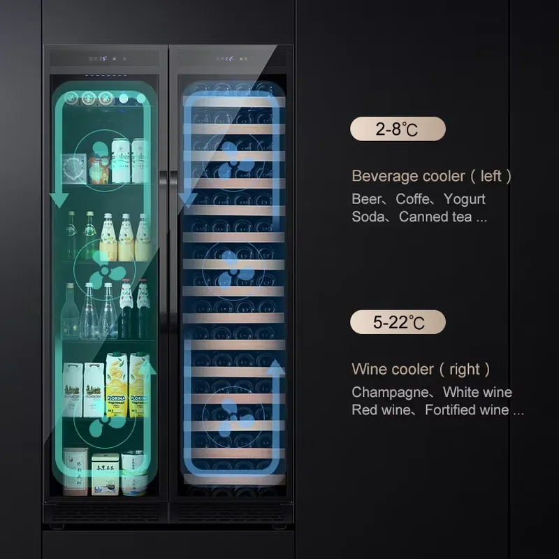 Eingebauter Getränkekühlschran – Wine Beer Dual Zone Bewertung und Preis