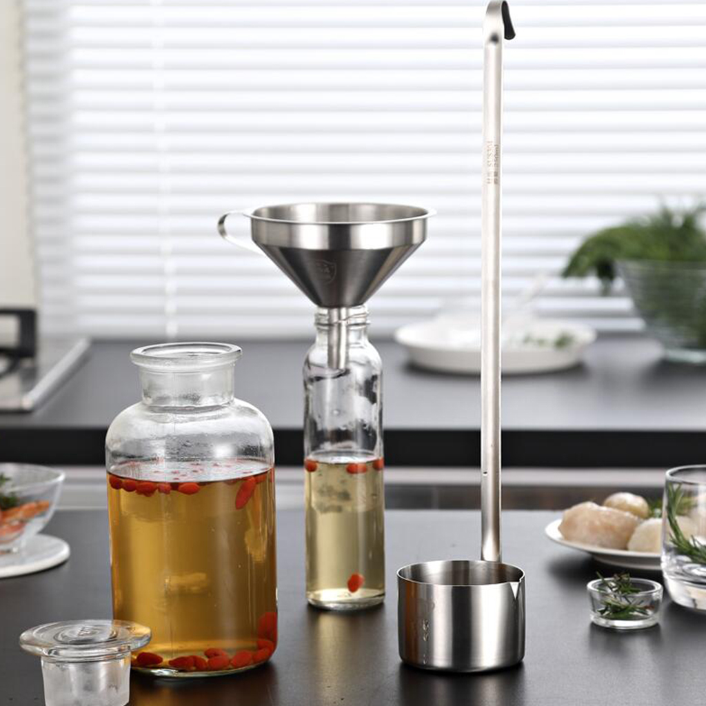 304 Edelstahl lange Gieß löffe – Wine Beer Liquor Bewertung und Preis