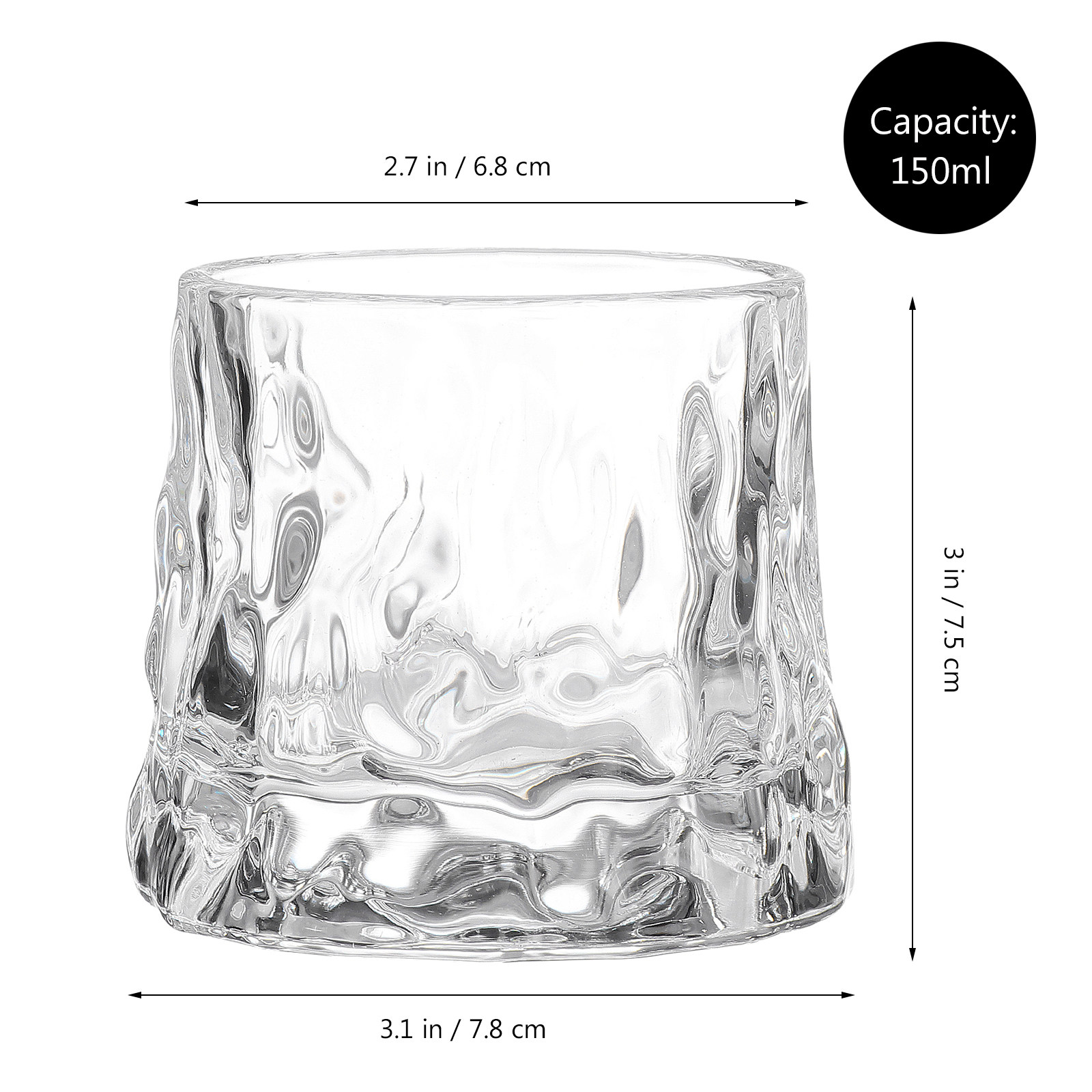 1 Stück Gehämmertes Weinglas P – Wine Beer Glass Bewertung und Preis