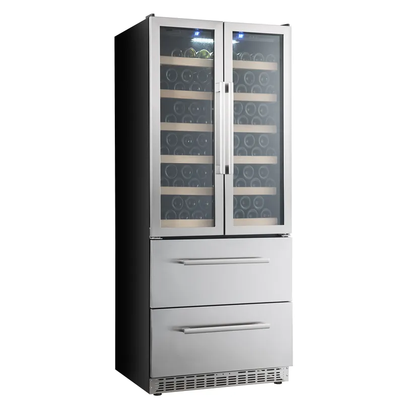 NE-362 Kommerzieller Einbau-We – Wine Beer Dual Zone Bewertung und Preis