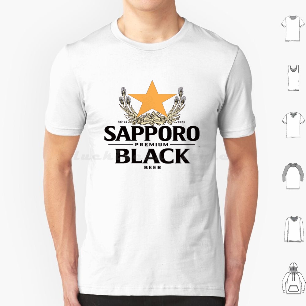 Sapporo Malt T-Shirt 6XL Baumw – Wine Beer Best Bewertung und Preis