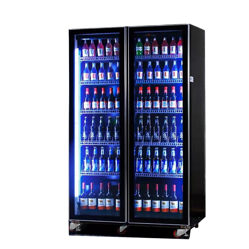 Getränke-Display-Kühler und Kü – Wine Beer Dual Zone Bewertung und Preis