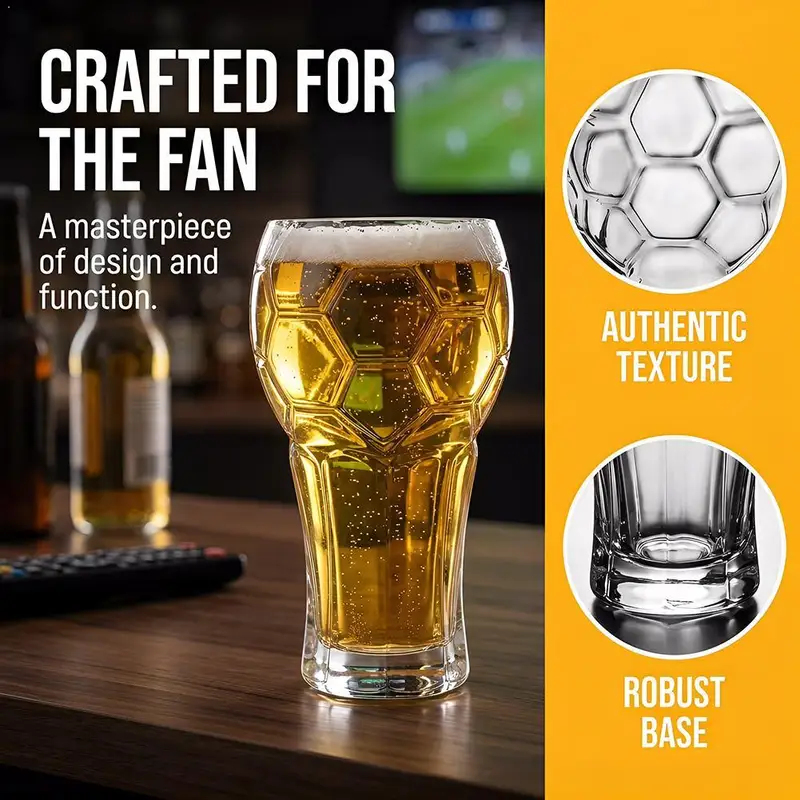 1/2 Stück 600ML Fußball-Biergl – Wine Beer Tequila Bewertung und Preis