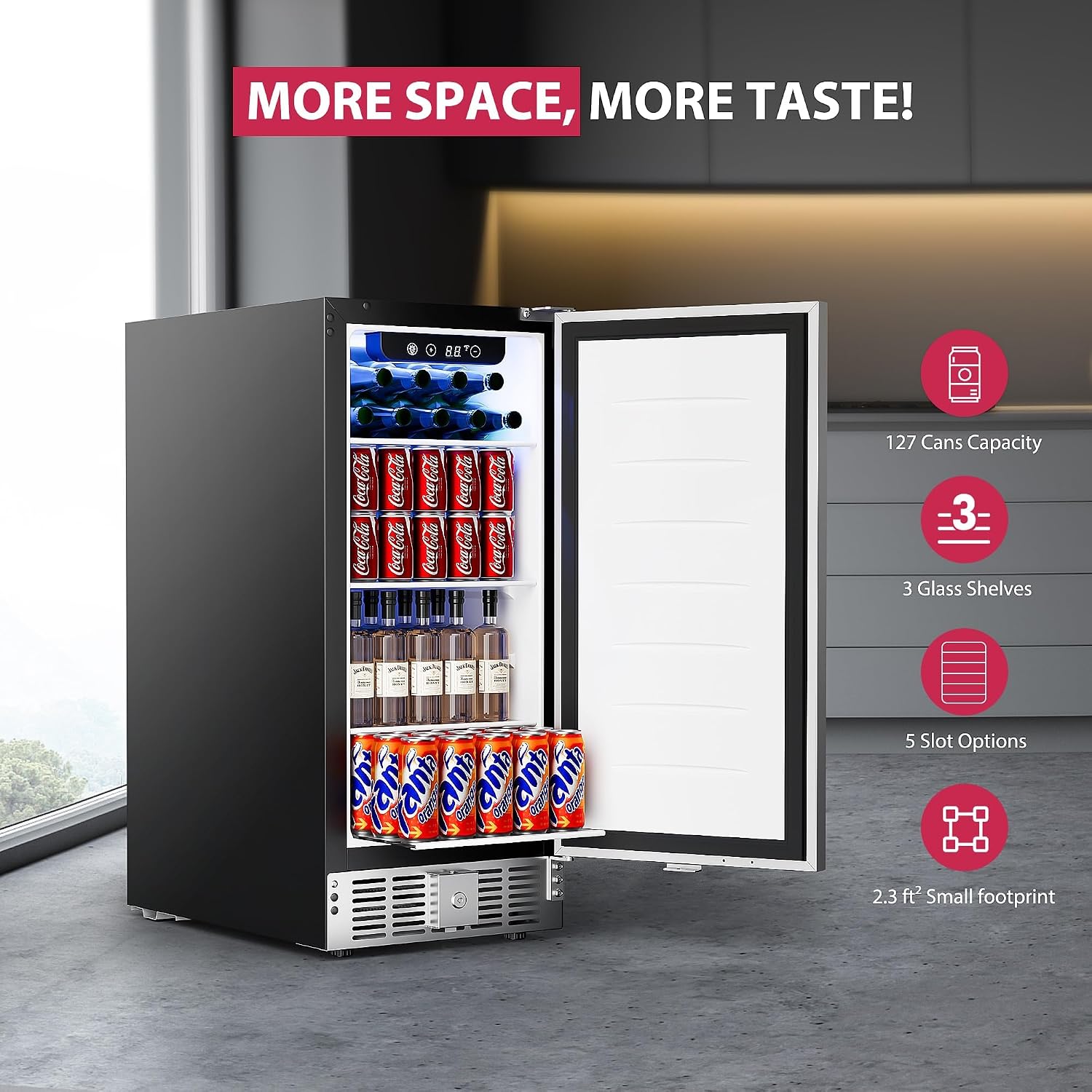 15-Zoll-Getränkekühler für Unt – Wine And Beer Undercounter Fridge Bewertung und Preis