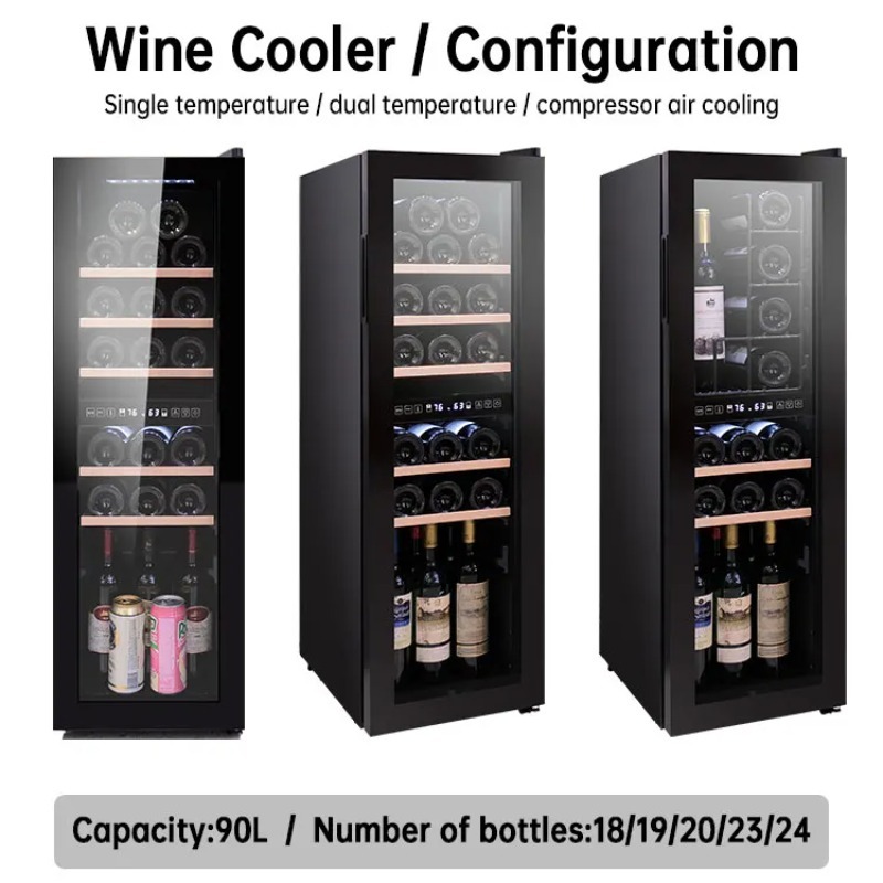 Supermarkt-Glaskühler, Mini-Kü – Wine Beer Cooler Fridge Bewertung und Preis