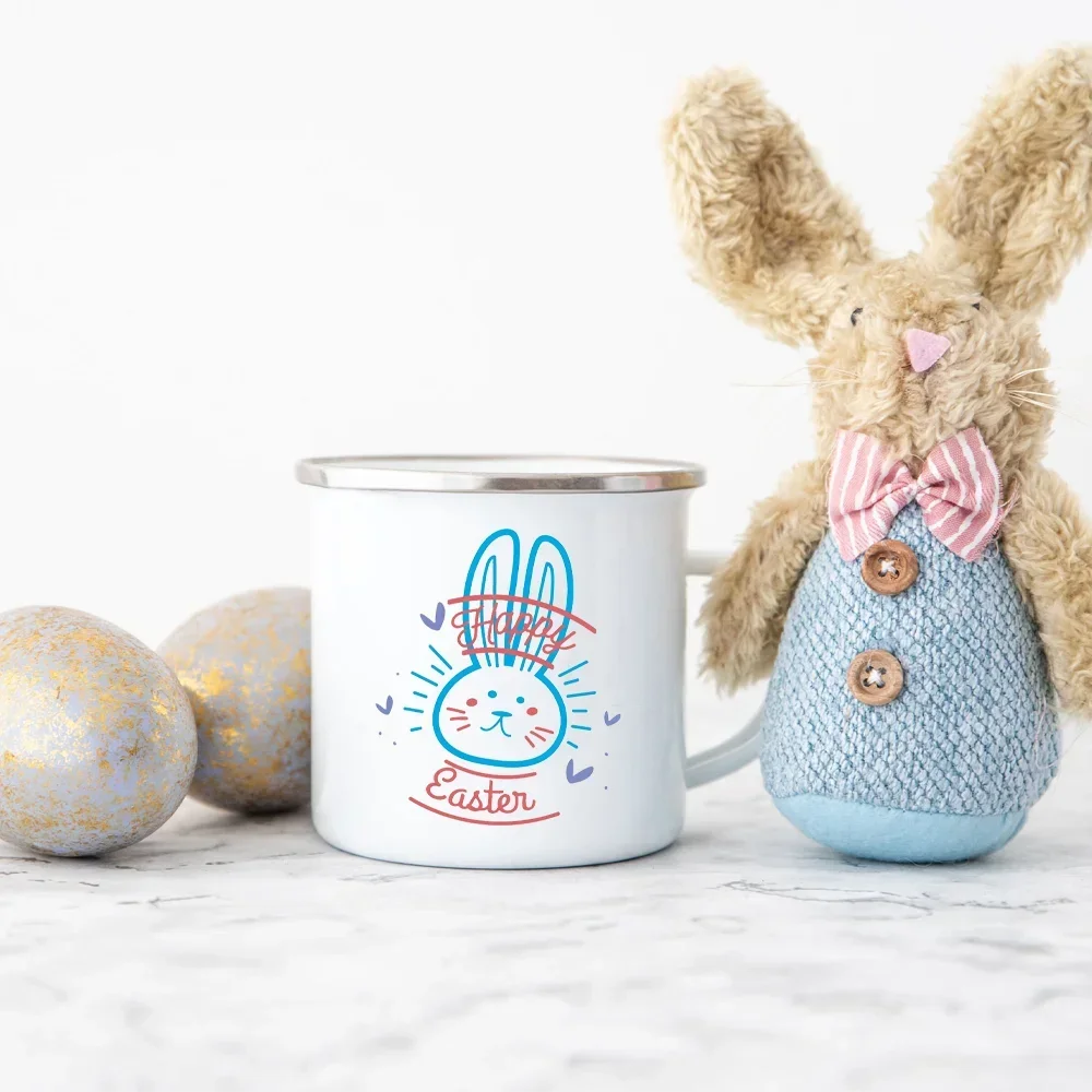 Enamel Handle Cup Happy Easter – Wine Beer Best Bewertung und Preis